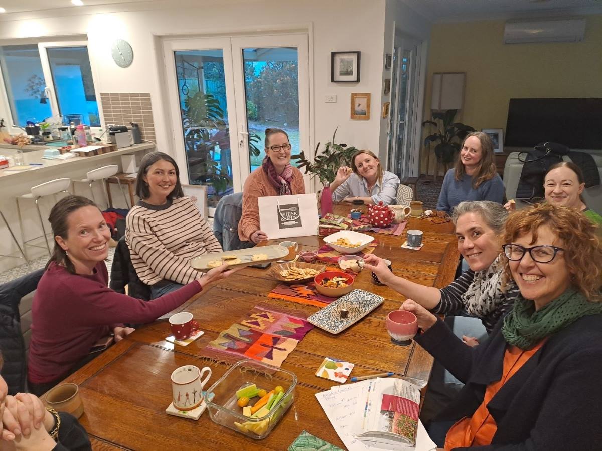 Volunteers for the 2024 mid mountains garden festival